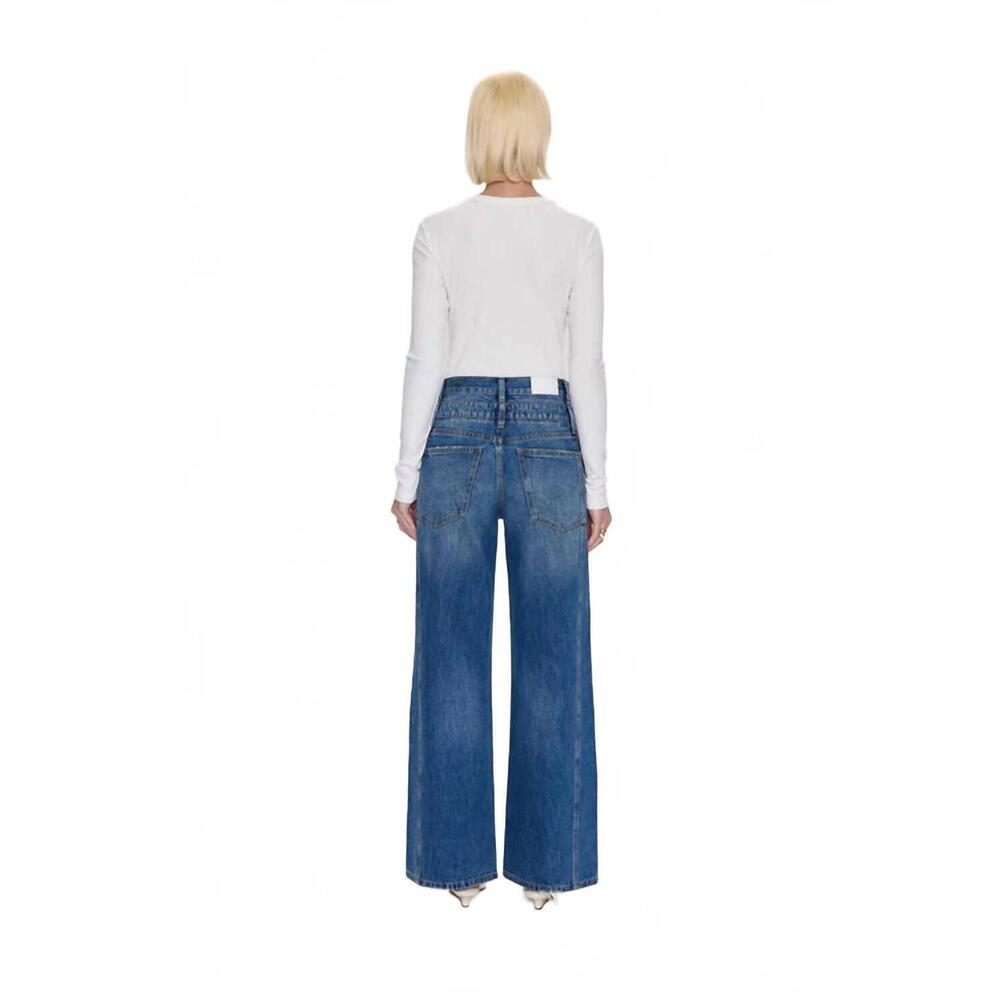 NEW PISTOLA caleb high rise stacked waist jean in echo - Picture 3 of 3